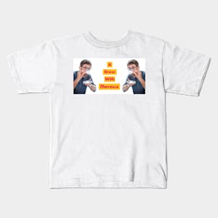 A Brew With Louis Theroux Kids T-Shirt